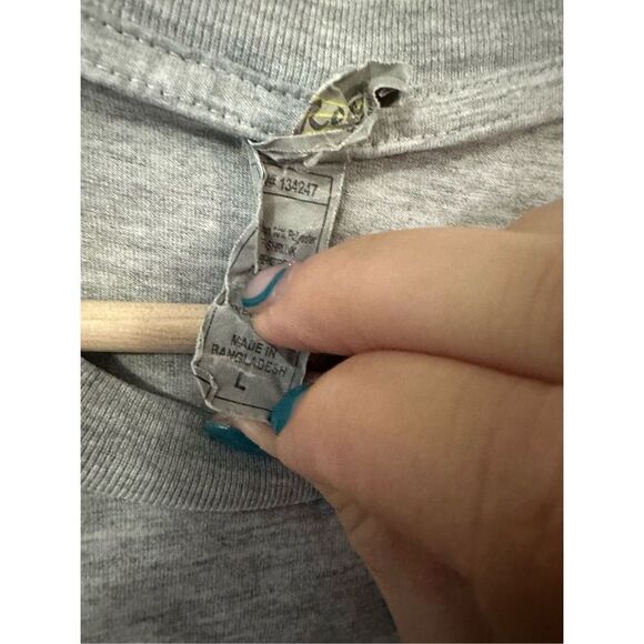 Ed Sheeran T-shirt Size Size Large Multiply Concert Tour Gray Graphic Tee - Picture 4 of 5